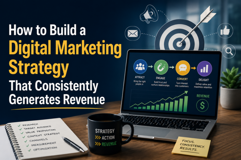 How to Build a Digital Marketing Strategy That Consistently Generates Revenue